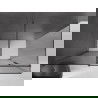 Mexen Velar sprchový kout posuvný 150 x 80 cm, grafit, gun gray kartáčovaný - 871-150-080-41-66