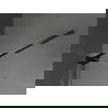 Mexen Velar posuvná sprchová kabína 160 x 80 cm, grafitová, čierna - 871-160-080-41-70