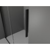 Mexen Velar posuvná sprchová kabína 90 x 80 cm, grafitová, čierna - 871-090-080-41-70