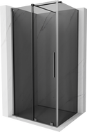 Mexen Velar sprchovací kút s posuvnými dverami 110 x 80 cm, grafit, gun metal - 871-110-080-41-95