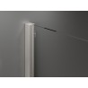 Mexen Velar posuvná sprchová kabína 100 x 120 cm, grafit, brúsený nikel - 871-100-120-41-97