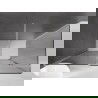 Mexen Velar posuvná sprchová kabína 140 x 70 cm, grafit, brúsený nikel - 871-140-070-41-97