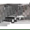 Mexen Velar sprchovací kút s posuvnými dverami 100 x 120 cm, mliečne, biela - 871-100-120-31-20