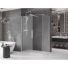 Mexen Velar posuvná sprchová kabína 150 x 75 cm, mráz, biela - 871-150-075-31-20