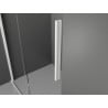 Mexen Velar Posuvná sprchová kabína 150 x 85 cm, mraz, biela - 871-150-085-31-20