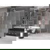 Mexen Velar sprchovací kút posuvný 160 x 80 cm, mrazivý, biely - 871-160-080-31-20