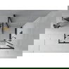 Mexen Rio štvorcový sprchový kút 90 x 90 cm, transparentný, čierny - 860-090-090-70-00