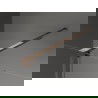 Mexen Velar posuvná sprchová kabína 160 x 85 cm, mrazené, ružové zlato - 871-160-085-31-60