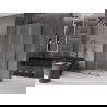 Mexen Velar posuvná sprchová kabína 140 x 90 cm, matná, brúsená zbraňová sivá - 871-140-090-31-66