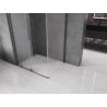 Mexen Velar posuvná sprchová kabína 130 x 90 cm, mrazivá, gun gray brúsená - 871-130-090-31-66
