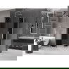 Mexen Velar Duo posuvná sprchová kabína 80 x 80 cm, grafitová, chrómová - 871-080-080-42-01