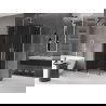 Mexen Velar Duo sprchová kabína posuvná 100 x 90 cm, grafitová, chrómová - 871-100-090-42-01