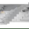 Mexen Rio štvorcová sprchová kabína 90 x 90 cm, transparentnéné, chrómová + závesný bidet Rio, biela- 860-090-090-01-00-4510