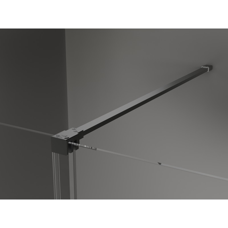 Mexen Velar posuvná sprchová kabína 90 x 110 cm, matné sklo, gun metal - 871-090-110-31-95