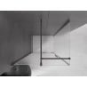 Mexen Velar posuvná sprchová kabína 120 x 80 cm, mráz, gun metal - 871-120-080-31-95