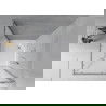 Mexen Rio štvorcová sprchová kabína 90 x 90 cm, inovať, chrómová + závesný bidet Rio, biela- 860-090-090-01-30-4510