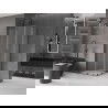 Mexen Velar Duo sprchový kout posuvný 80 x 80 cm, matný, gun metal - 871-080-080-32-95
