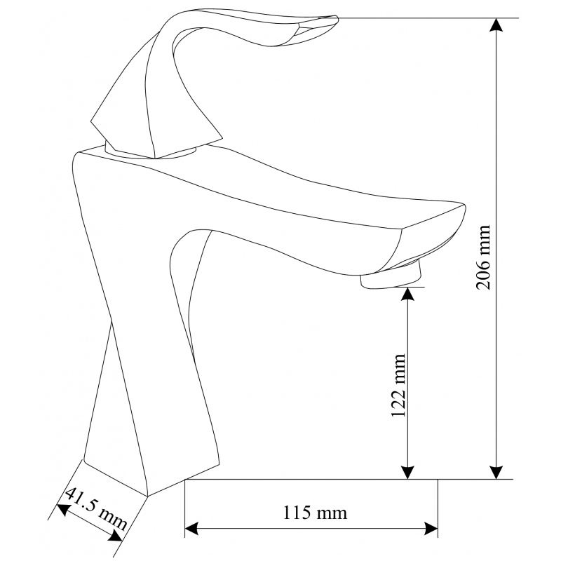Mexen Estrella DQ02 sada vaňová, čierna - 72303DQ02-70