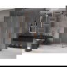 Mexen Velar L Duo zasúvacia sprchová kabína 100 x 90 cm, matná, kefovaná meď - 871-100-090-02-33-65