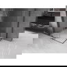 Mexen Velar L Duo sprchovací kút posuvný 90 x 80 cm, transparentný, kartáčovaný gun gray - 871-090-080-02-03-66