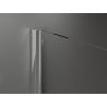 Mexen Velar sprchová stena posuvná Walk-in 110 x 200 cm, mliečne sklo 8 mm, chróm - 871-110-000-33-01