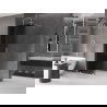 Mexen Velar posuvné sprchové zástěny Walk-in 140 x 200 cm, grafit 8 mm, chrom - 871-140-000-43-01