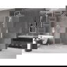 Mexen Velar posuvná sprchová stena Walk-in 70 x 200 cm, mrazené sklo 8 mm, biela - 871-070-000-33-20