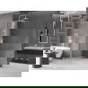 Mexen Velar posuvná sprchová stena Walk-in 70 x 200 cm, mrazené sklo 8 mm, biela - 871-070-000-33-20