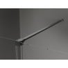 Mexen Velar posuvná sprchová stena Walk-in 70 x 200 cm, grafit 8 mm, gun metal - 871-070-000-43-95
