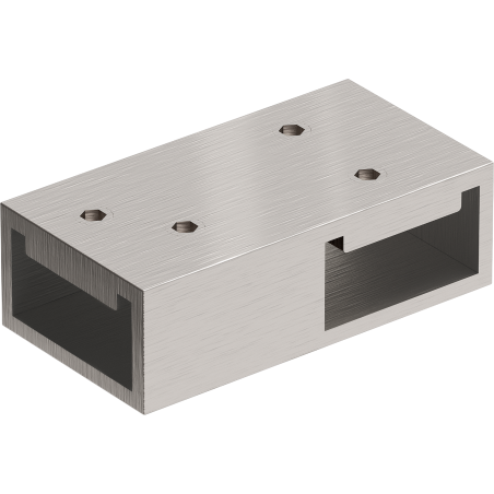 Mexen T spojka na stenové držiaky, kartáčovaný nikel - 800-09-97