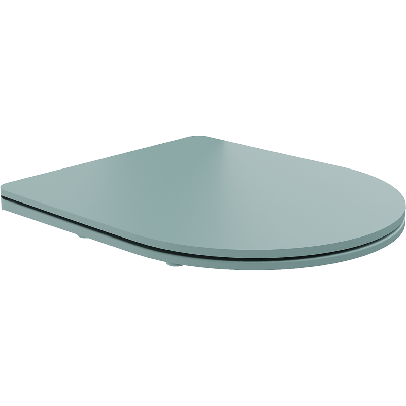 Mexen doska s pomalým sklápáním slim, duroplast, svetlá zelená matná - 39740048