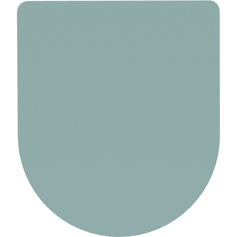 Mexen doska s pomalým sklápáním slim, duroplast, svetlá zelená matná - 39740048