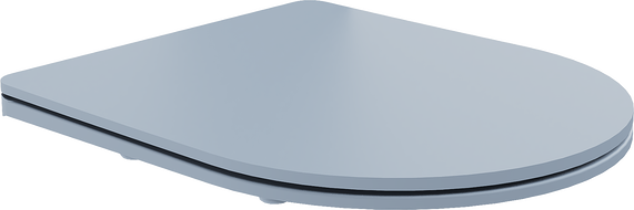 Mexen doska s pomalým sklápaním slim, duroplast, sivomodrá matná - 39740069