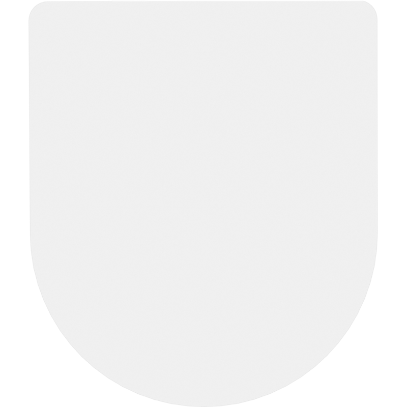 Mexen pomaly sklopná doska slim, duroplast, biela matná - 39740001