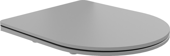 Mexen doska pomaly klesajúca slim, duroplast, svetlo šedá mat - 39740061