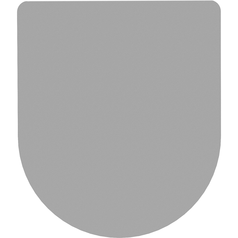 Mexen doska pomaly klesajúca slim, duroplast, svetlo šedá mat - 39740061