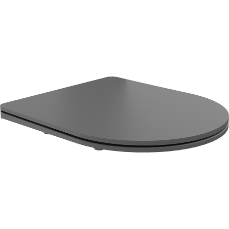 Mexen pomaly sklopná doska slim, duroplast, tmavosivá matná - 39740071