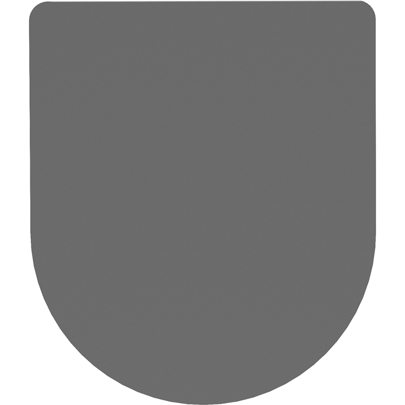 Mexen doska pomaly padajúca slim, duroplast, tmavo sivá matná - 39740071