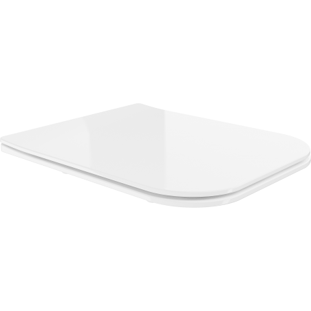Mexen Madox pomaly klesajúca doska slim, duroplast, biela lesk - 39154000