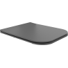 Mexen Madox pomaly padajúca doska slim, duroplast, tmavosivá matná - 39154061