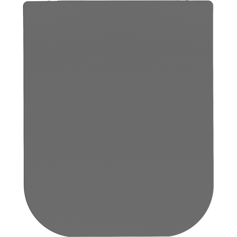 Mexen Madox doska s pomalým zatváraním slim, duroplast, tmavá sivá matná - 39154061