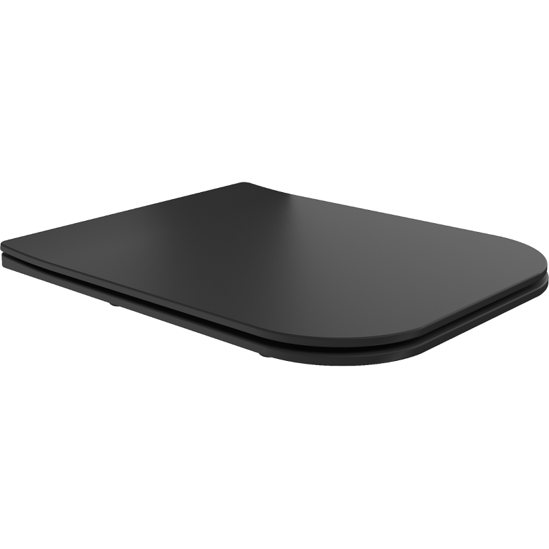 Mexen Madox doska pomaly zatvárajúca slim, duroplast, čierna matná - 39154085