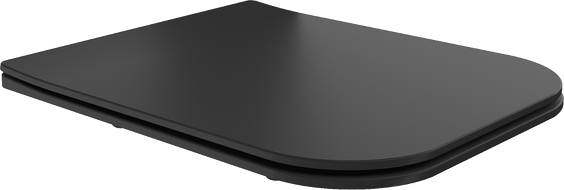 Mexen Madox doska s pomalým zatváraním slim, duroplast, čierna mat - 39154085
