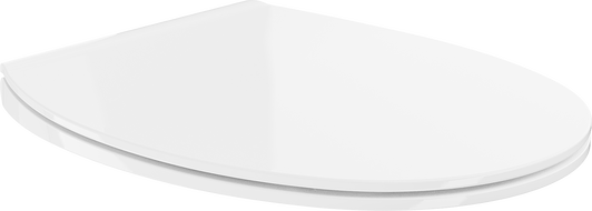 Mexen Egg doska pomaly zatvárajúca slim, duroplast, biela lesklá - 39243000