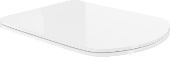 Mexen Vito doska s pomalým zatváraním slim, duroplast, biela lesk - 39174000