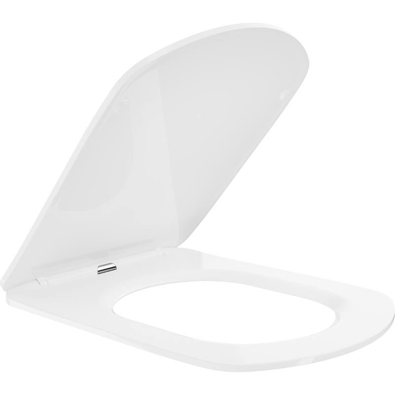 Mexen Vito doska s pomalým zatváraním slim, duroplast, biela lesk - 39174000