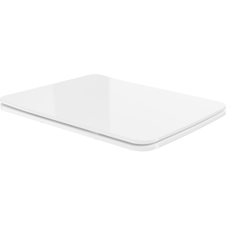 Mexen Vera doska s pomalým zatváraním slim, duroplast, biela lesklá - 39164000