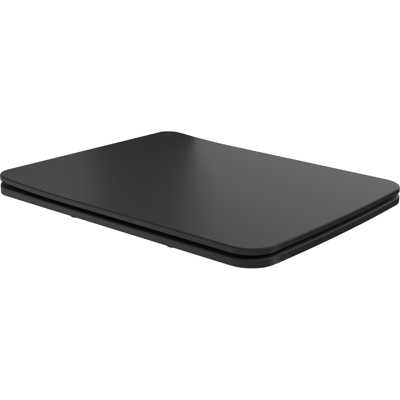 Mexen Vera doska s pomalým zatváraním slim, duroplast, čierna matná - 39164085