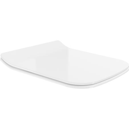 Mexen Cube pomaly klesajúca doska slim, duroplast, biely lesk - 39240000
