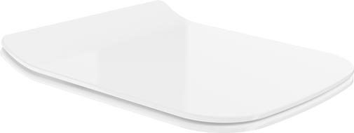 Mexen Cube pomaly klesajúca doska slim, duroplast, biely lesk - 39240000